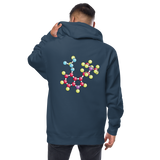 Zippered Sporeprint w/ Molecule Back